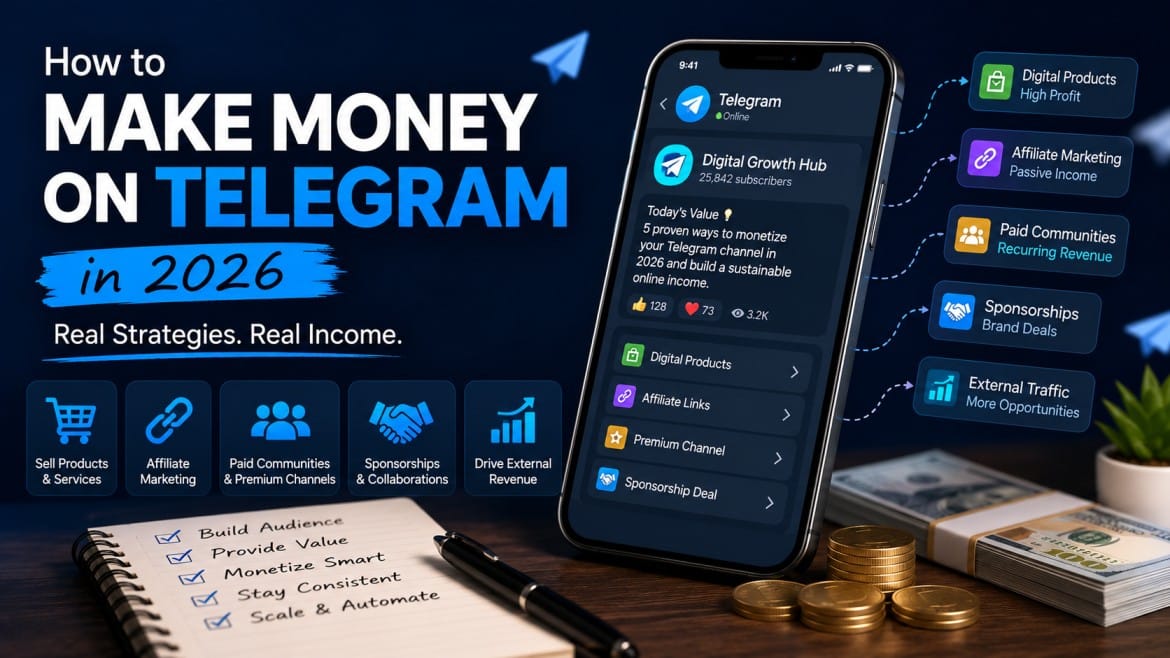 How to Make Money on Telegram in 2026 (Realistic Strategies That Work)