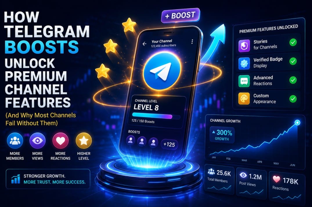 🚀 How Telegram Boosts Unlock Premium Channel Features in 2026 (And Why Most Channels Fail Without Them)