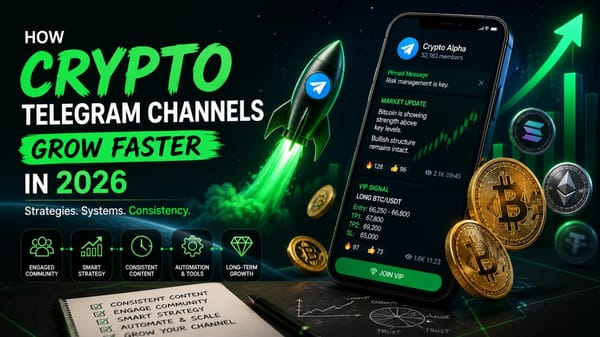 How Crypto Telegram Channels Grow Faster in 2026